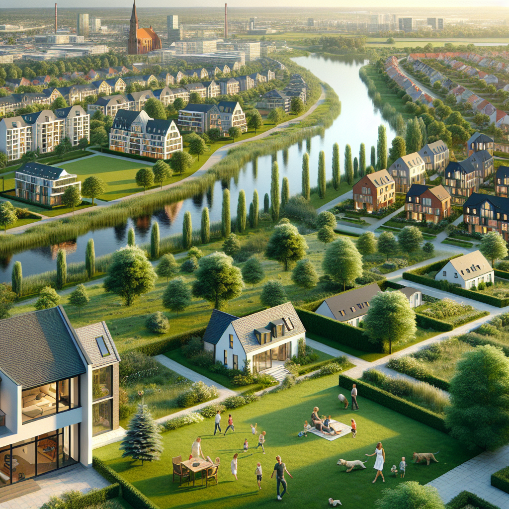 Einfluss von Grünflächennähe auf Immobilienpreise in Cottbus Schmellwitz